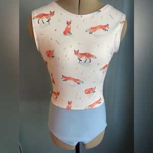 Dance Leotard Foxy print